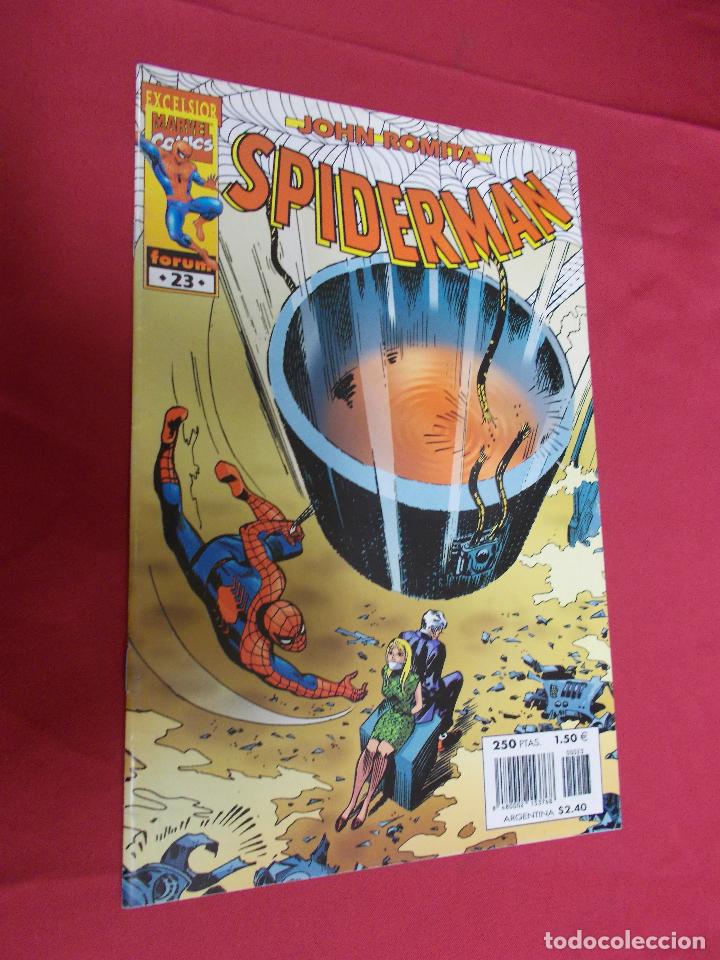 C&oacute;mics: SPIDERMAN. JOHN ROMITA. N&ordm; 23. FORUM. - Foto 1