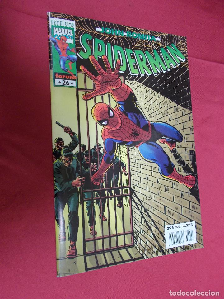 C&oacute;mics: SPIDERMAN. JOHN ROMITA. N&ordm; 26. FORUM. - Foto 1