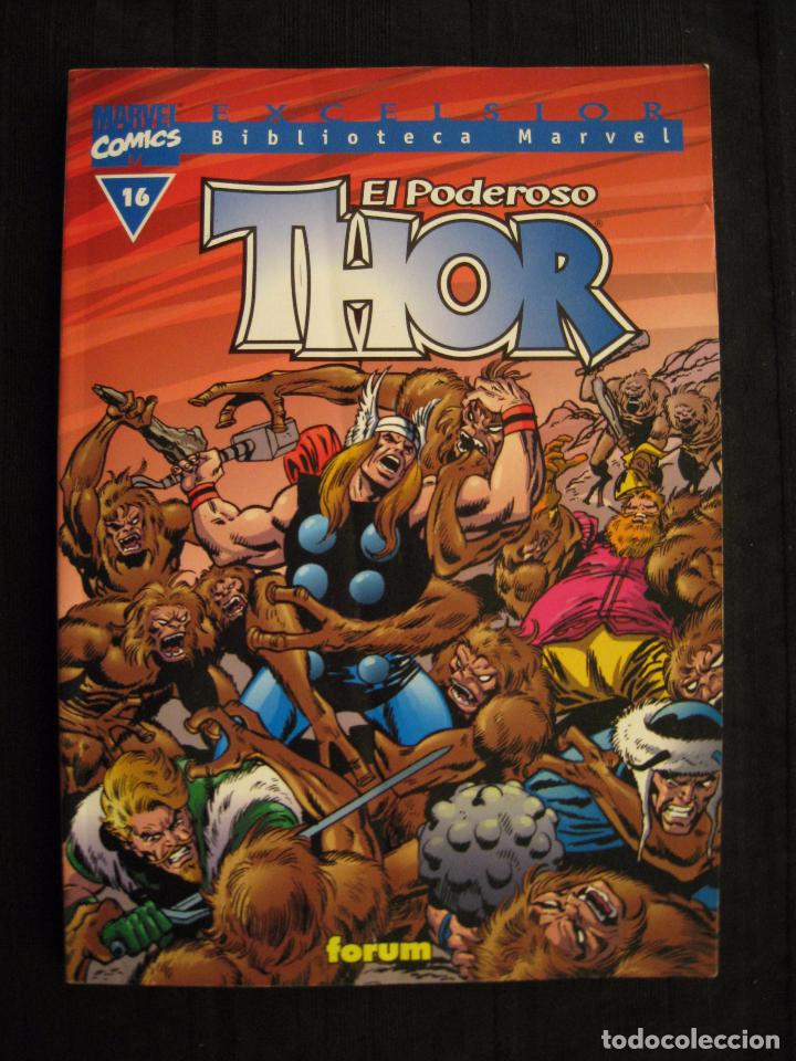 C&oacute;mics: BIBLIOTECA MARVEL EXCELSIOR - EL PODEROSO THOR - N&ordm; 16 - FORUM. - Foto 2