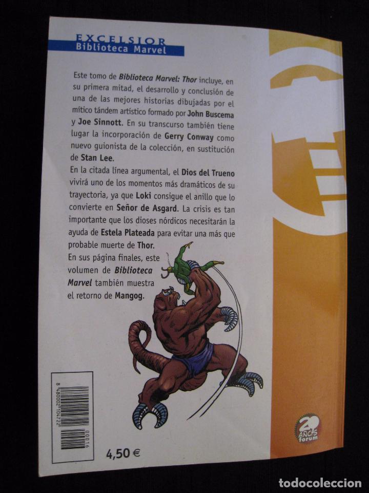 C&oacute;mics: BIBLIOTECA MARVEL EXCELSIOR - EL PODEROSO THOR - N&ordm; 16 - FORUM. - Foto 12