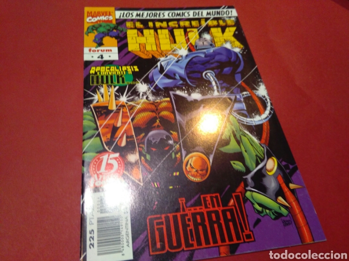 C&oacute;mics: EL INCREIBLE HULK 4 EXCELENTE ESTADO FORUM - Foto 1