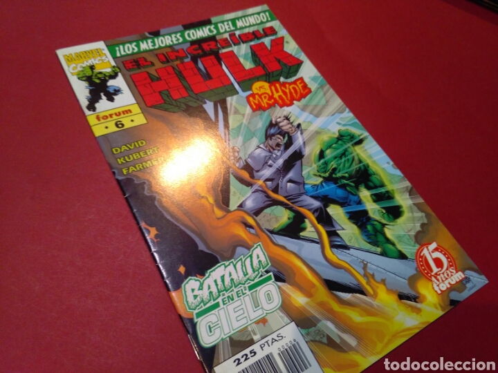 C&oacute;mics: EL INCREIBLE HULK 6 EXCELENTE ESTADO FORUM - Foto 1