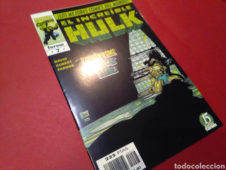 C&oacute;mics: EL INCREIBLE HULK 7 EXCELENTE ESTADO FORUM - Foto 1