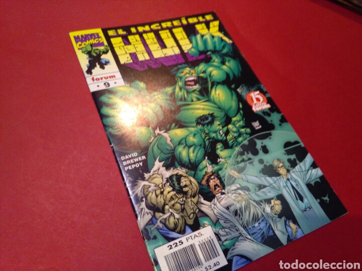 C&oacute;mics: EL INCREIBLE HULK 9 EXCELENTE ESTADO FORUM - Foto 1