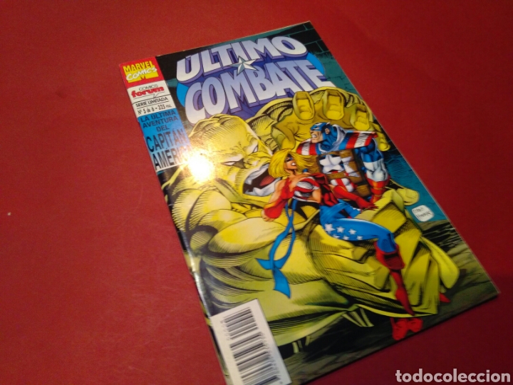 C&oacute;mics: CAPITAN AMERICA ULTIMO COMBATE 5 EXCELENTE ESTADO FORUM - Foto 1