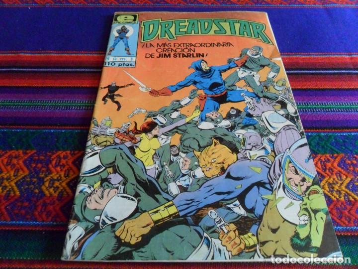Comics: DREADSTAR N&ordm;S 1 Y 10. FORUM EPIC C&Oacute;MICS 1985. 110 PTS. JIM STARLIM. REGALO PSI FORCE N&ordm; 4.