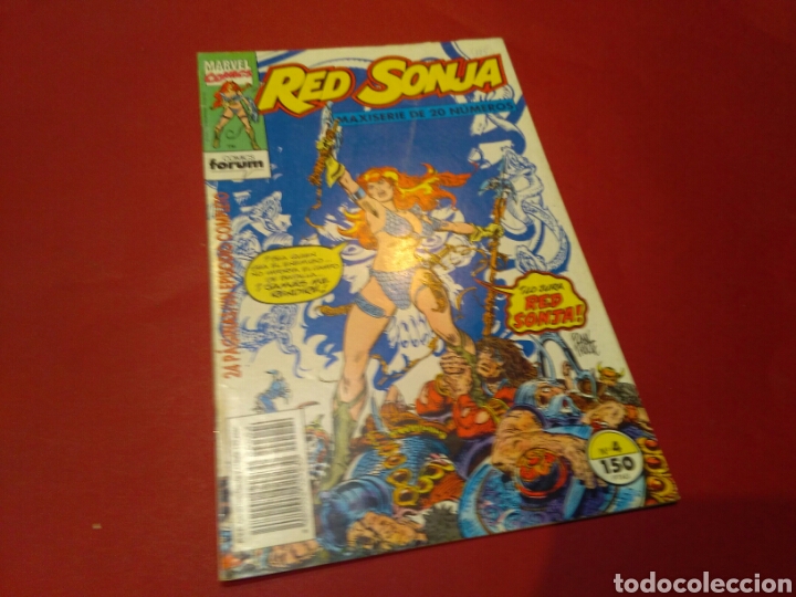 C&oacute;mics: RED SONJA 4 MAXISERIE EXCELENTE ESTADO FORUM - Foto 1