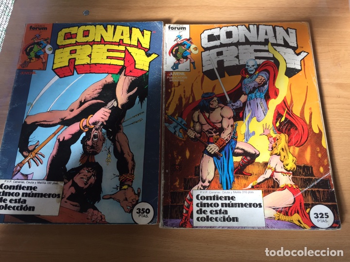 C&oacute;mics: CONAN EL BARBARO-REY. LOTE 21 COMICS. - Foto 1