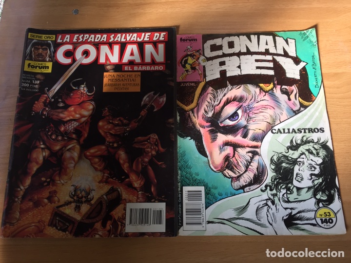 C&oacute;mics: CONAN EL BARBARO-REY. LOTE 21 COMICS. - Foto 4