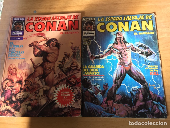 C&oacute;mics: CONAN EL BARBARO-REY. LOTE 21 COMICS. - Foto 5