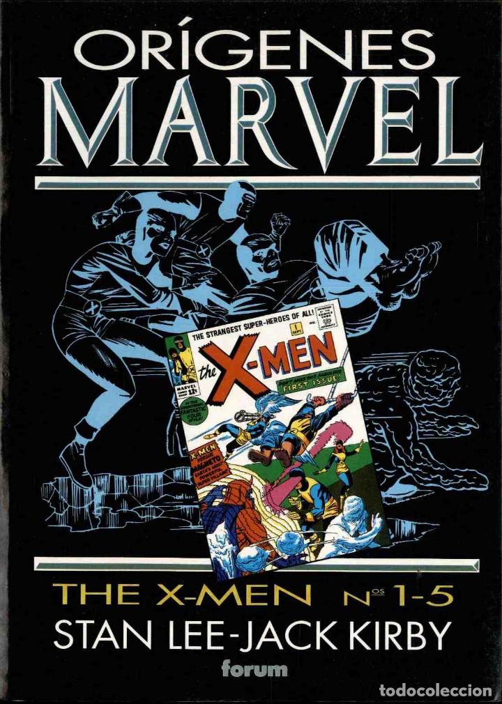 C&oacute;mics: or&iacute;genes marvel, the x-men n&ordm;s 1-5 - Foto 1