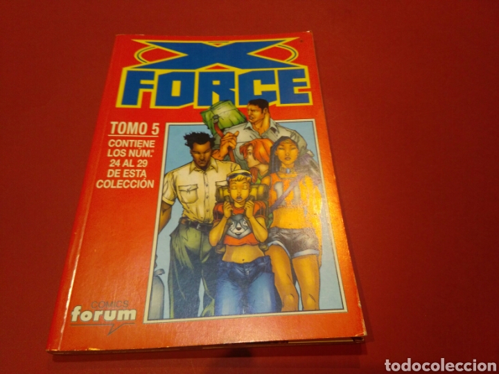 C&oacute;mics: X-FORCE TOMO 5 EXCELENTE ESTADO 24 AL 29 COMICS FORUM RETAPADOS - Foto 1