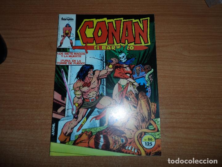 C&oacute;mics: CONAN EL BARBARO N&ordm; 86 EDICIONES FORUM - Foto 1