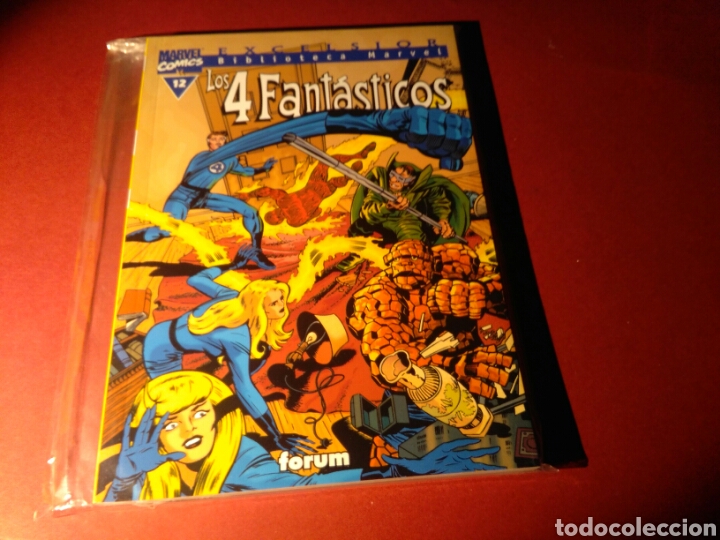 C&oacute;mics: LOS FANTASTICOS 12 BIBLIOTECA MARVEL EXCELENTE ESTADO FORUM - Foto 1