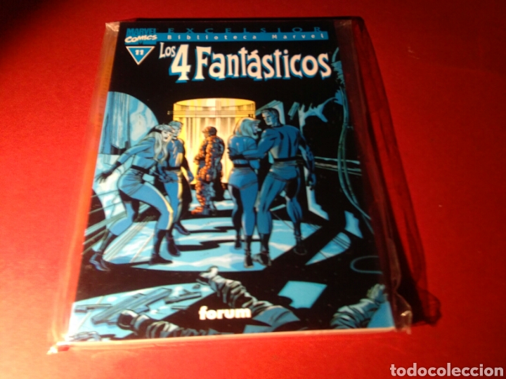C&oacute;mics: LOS FANTASTICOS 11 BIBLIOTECA MARVEL EXCELENTE ESTADO FORUM - Foto 1