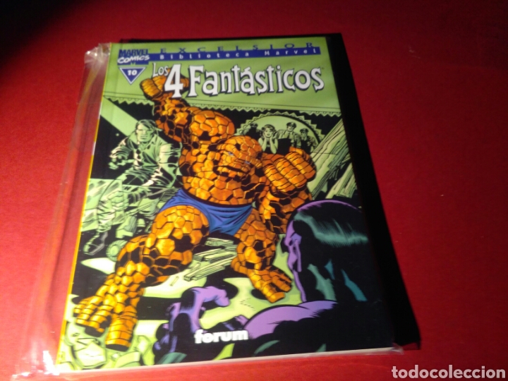 C&oacute;mics: LOS FANTASTICOS 10 BIBLIOTECA MARVEL EXCELENTE ESTADO FORUM - Foto 1