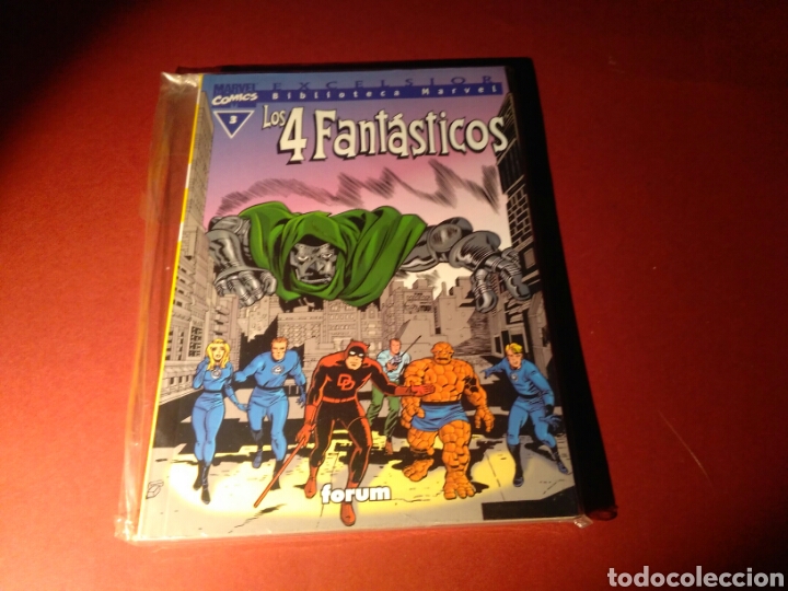 C&oacute;mics: LOS FANTASTICOS 3 BIBLIOTECA MARVEL EXCELENTE ESTADO FORUM - Foto 1