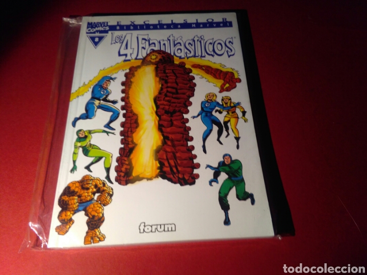 C&oacute;mics: LOS FANTASTICOS 8 BIBLIOTECA MARVEL EXCELENTE ESTADO FORUM - Foto 1