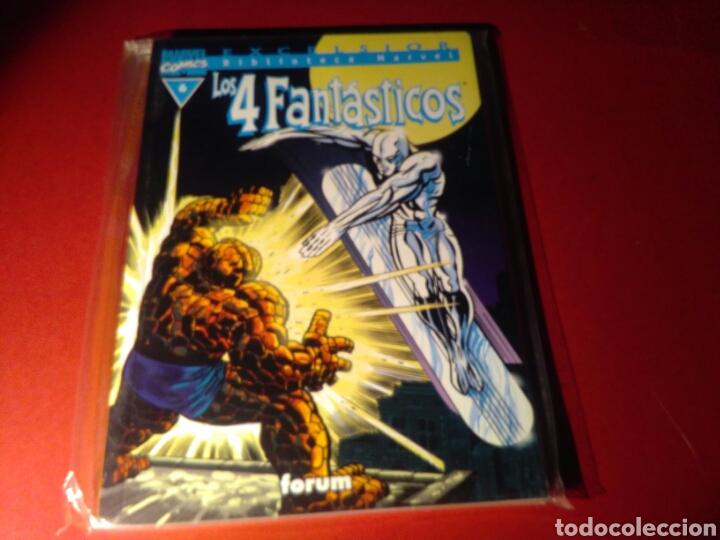 C&oacute;mics: LOS FANTASTICOS 6 BIBLIOTECA MARVEL EXCELENTE ESTADO FORUM - Foto 1