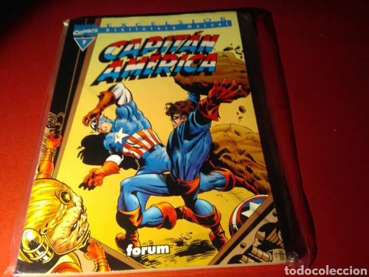 C&oacute;mics: CAPITAN AMERICA 7 BIBLIOTECA MARVEL EXCELENTE ESTADO FORUM - Foto 1