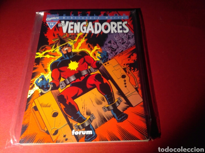 C&oacute;mics: LOS VENGADORES 14 BIBLIOTECA MARVEL EXCELENTE ESTADO - Foto 1