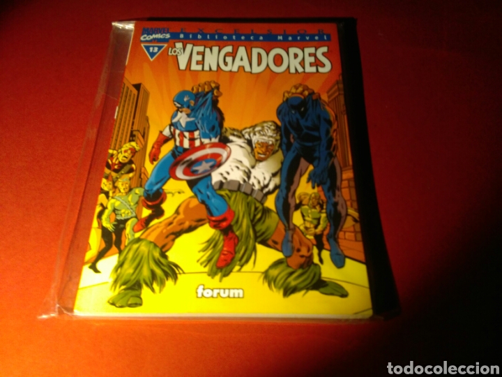 C&oacute;mics: LOS VENGADORES 13 BIBLIOTECA MARVEL EXCELENTE ESTADO - Foto 1
