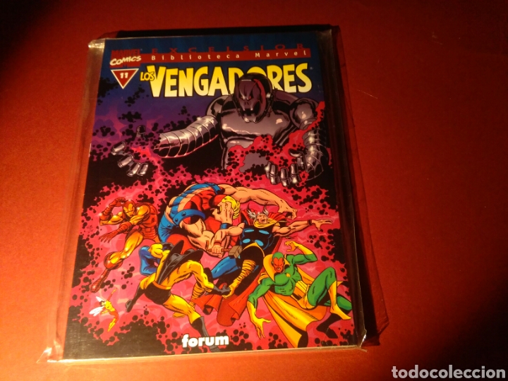 C&oacute;mics: LOS VENGADORES 11 BIBLIOTECA MARVEL EXCELENTE ESTADO - Foto 1