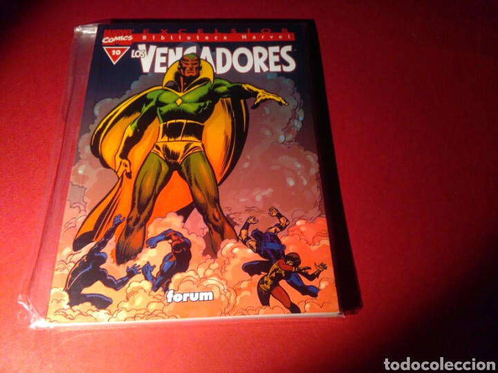 C&oacute;mics: LOS VENGADORES 10 BIBLIOTECA MARVEL EXCELENTE ESTADO - Foto 1