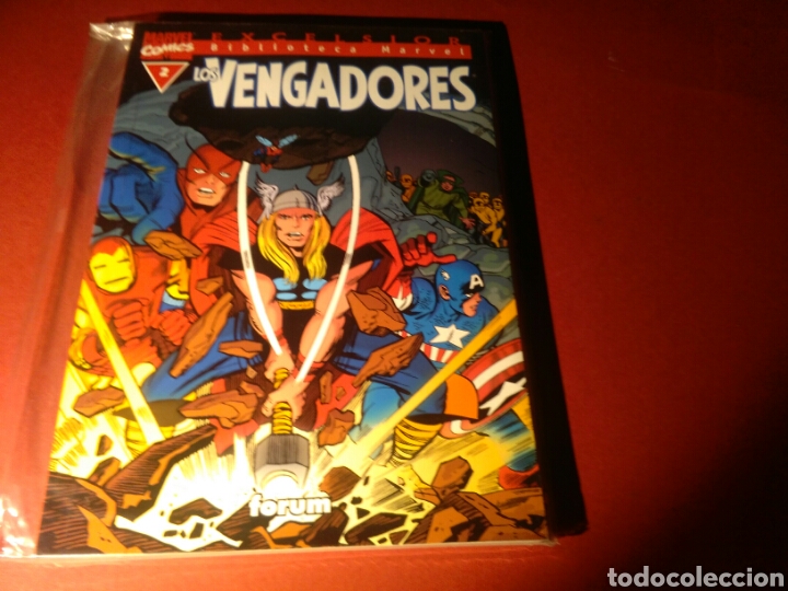 C&oacute;mics: LOS VENGADORES 2 BIBLIOTECA MARVEL EXCELENTE ESTADO - Foto 1