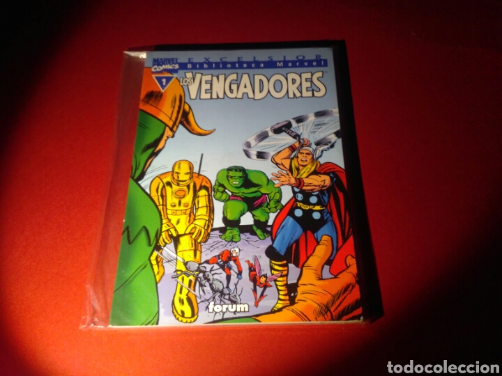 C&oacute;mics: LOS VENGADORES 1 BIBLIOTECA MARVEL EXCELENTE ESTADO - Foto 1