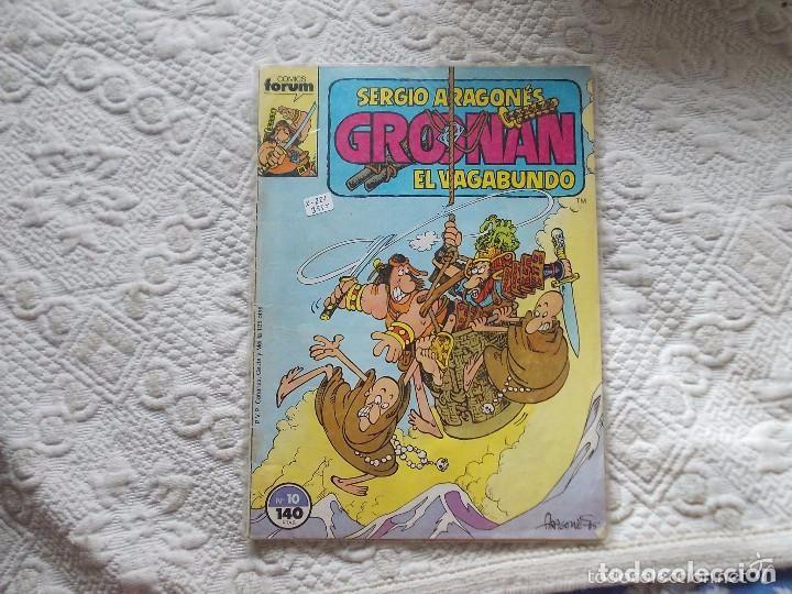 C&oacute;mics: GROONAN VOLUMEN 1 NUMERO 10 FORUM. CONAN. GROO. - Foto 1