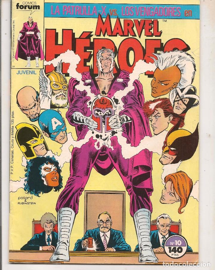 C&oacute;mics: MARVEL H&Eacute;ROES. N&ordm; 10. FORUM. (Z/C11) - Foto 1