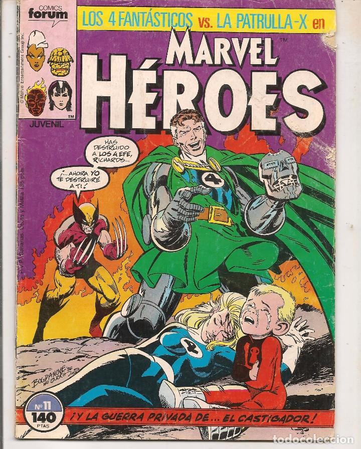 C&oacute;mics: MARVEL H&Eacute;ROES. N&ordm; 11. FORUM. (Z/C11) - Foto 1