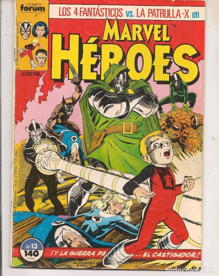 C&oacute;mics: MARVEL H&Eacute;ROES. N&ordm; 13. FORUM. (Z/C11) - Foto 1