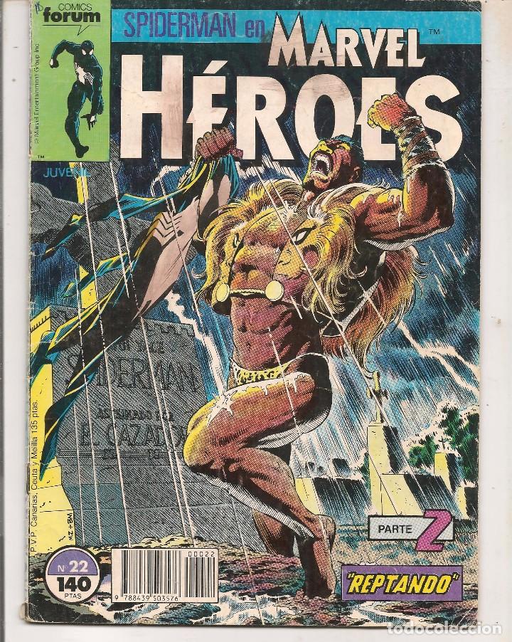 C&oacute;mics: MARVEL H&Eacute;ROES. N&ordm; 22. FORUM. (Z/C11) - Foto 1