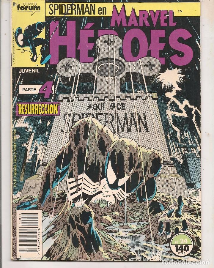 C&oacute;mics: MARVEL H&Eacute;ROES. N&ordm; 24. FORUM. (Z/C11) - Foto 1