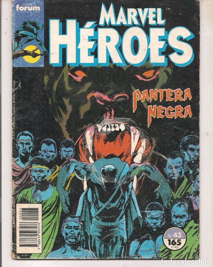 C&oacute;mics: MARVEL H&Eacute;ROES. N&ordm; 43. FORUM. (Z/C11) - Foto 1