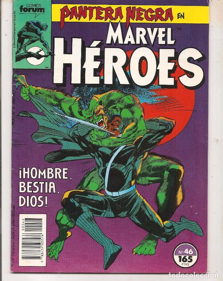 C&oacute;mics: MARVEL H&Eacute;ROES. N&ordm; 46. FORUM. (Z/C11) - Foto 1