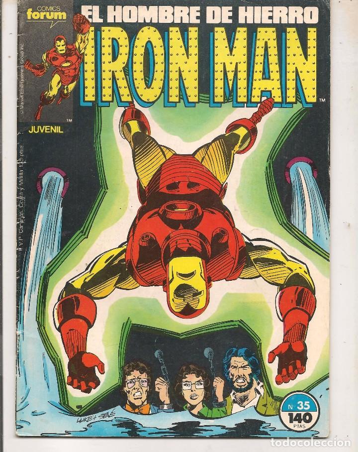 C&oacute;mics: IRON MAN. N&ordm; 35.  FORUM (C/A6) - Foto 1