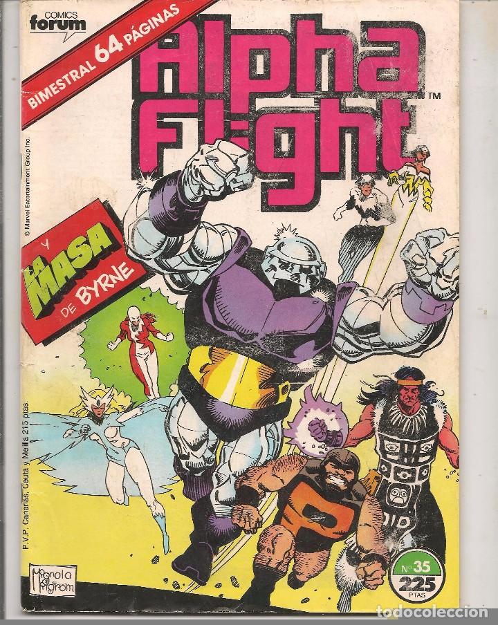 C&oacute;mics: ALPHA FLIGHT. N&ordm; 35.  FORUM. (C/A6) - Foto 1