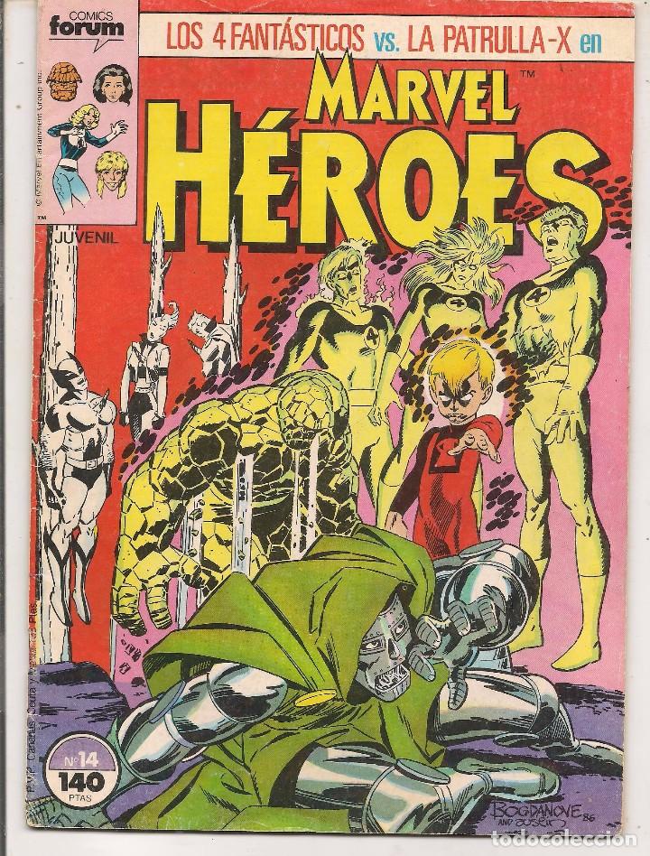 C&oacute;mics: MARVEL H&Eacute;ROES. N&ordm; 14. FORUM. (C/A6) - Foto 1