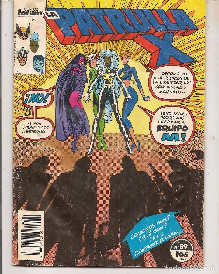 C&oacute;mics: LA PATRULLA X. N&ordm; 89. FORUM. (C/A6) - Foto 1