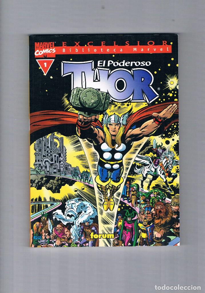 C&oacute;mics: COMIC THOR EL PODEROSO MARVEL COMICS BIBLIOTECA MARVEL FORUM *** - Foto 1
