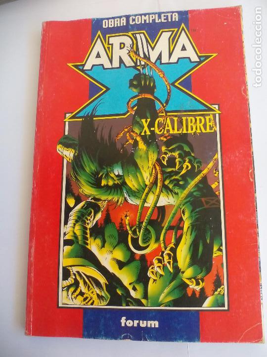 Cómics: Arma X y X-Calibre. La era del apocalipsis X-Men Obra completa. 8 nºs retapados Forum Comic