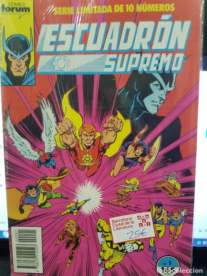 C&oacute;mics: ESCUADR&Oacute;N SUPREMO. SERIE LIMITADA DE 10 N&Uacute;MEROS - Foto 1