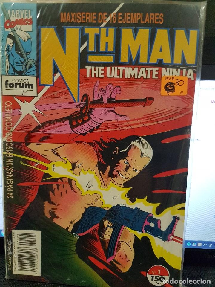 C&oacute;mics: NTH MAN, THE ULTIMATE NINJA. MAXISERIE DE 16 EJEMPLARES.COMPLETA - Foto 1