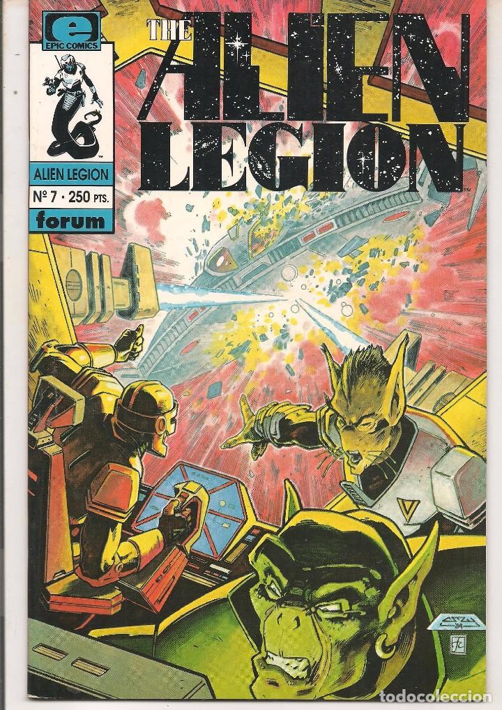 C&oacute;mics: THE ALIEN LEGI&Oacute;N. N&ordm; 7. FORUM. (MA)(C/10) - Foto 1