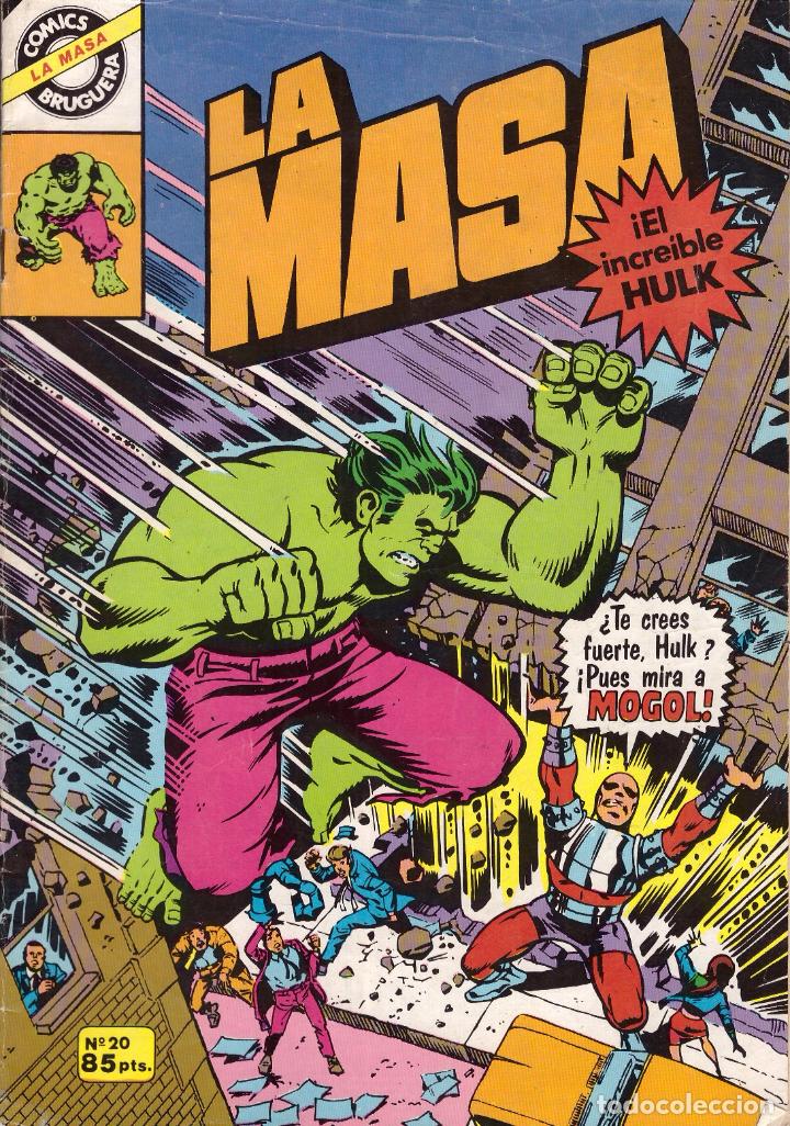 C&oacute;mics: Comic La masa (El increible Hulk), n&ordm; 20 - Comics Bruguera - Foto 1