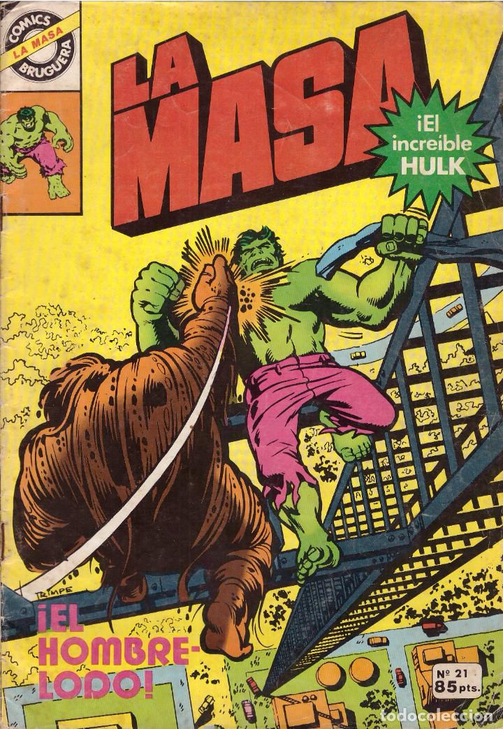 C&oacute;mics: Comic La masa (El increible Hulk), n&ordm; 21 - Comics Bruguera - Foto 1