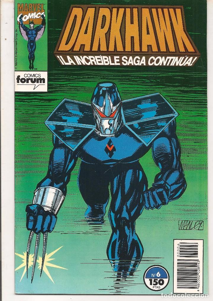 C&oacute;mics: DARKHAWK. N&ordm; 6. FORUM. (MA)(C/10) - Foto 1